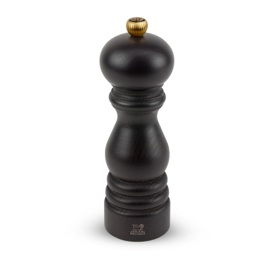 Moulin à vrai poivre Paris Uselect  bois chocolat 18cm - Peu