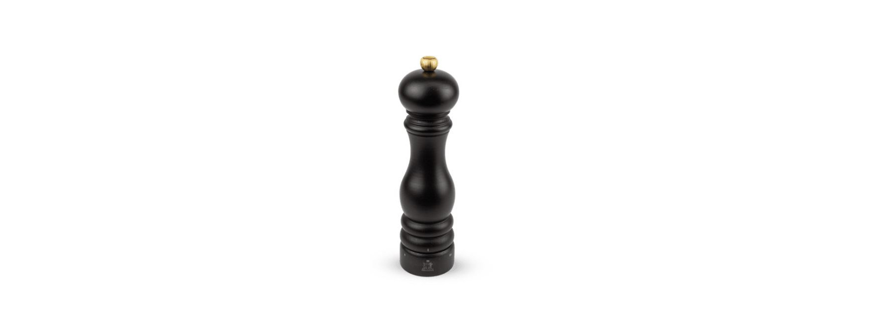 Moulin à vrai poivre Paris Uselect bois chocolat 22cm - Peug