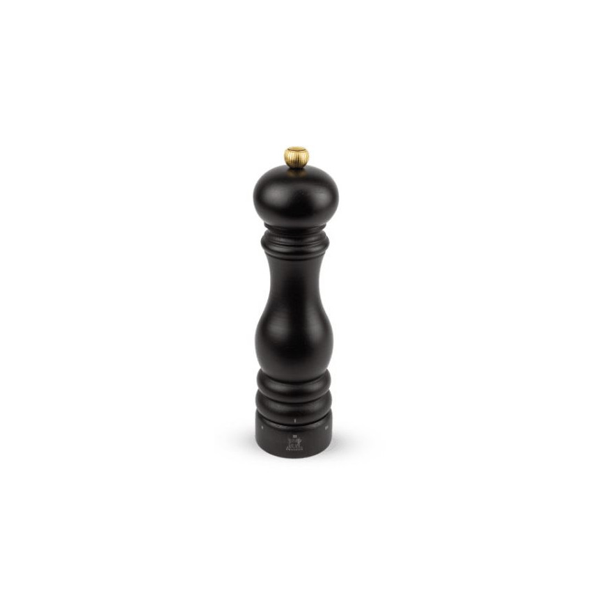 Moulin à vrai poivre Paris Uselect bois chocolat 22cm - Peug