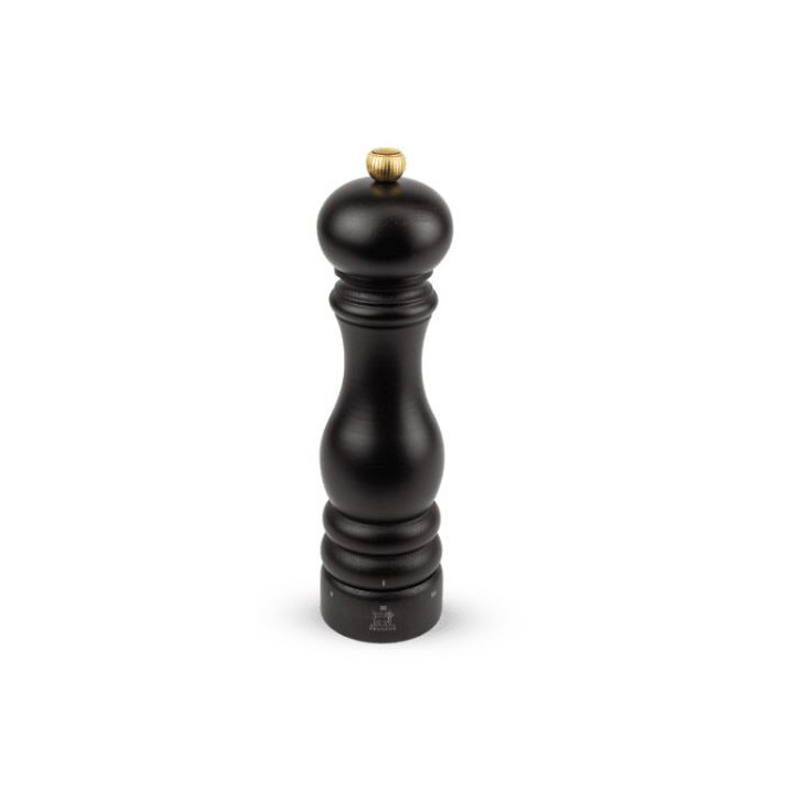 Moulin à vrai poivre Paris Uselect bois chocolat 22cm - Peug