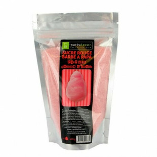 Sucre pour barbe à papa goût pomme d´amour 400 gr - Patisdec Sucre pour barbe à papa goût pomme d´amour 400 gr - Patisdec