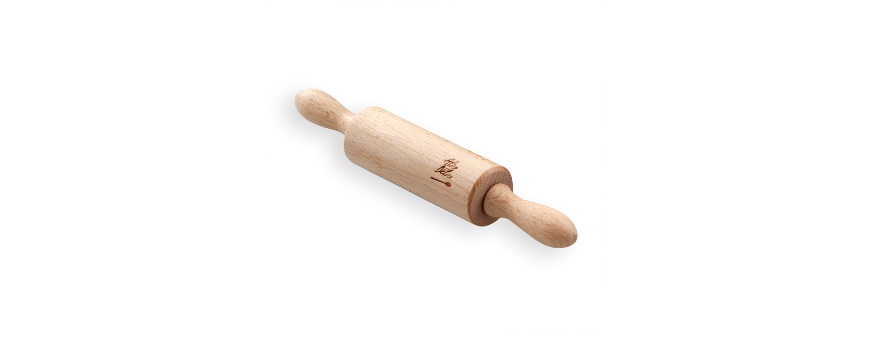 Petit rouleau à pâtisserie en bois 10 cm - Alice Délice