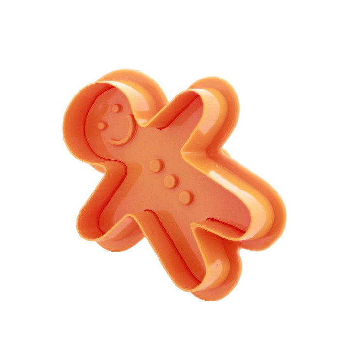 Emporte-pièce éjecteur bonhomme pain d´épices gingerman bisc