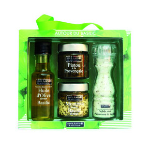 Coffret autour du basilic - Savor et Sens