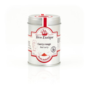 Curry rouge thaï 60gr - Terre Exotique Curry rouge thaï 60gr - Terre Exotique