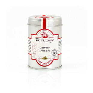 Curry vert thaï 45 gr - Terre Exotique Curry vert thaï 45 gr - Terre Exotique