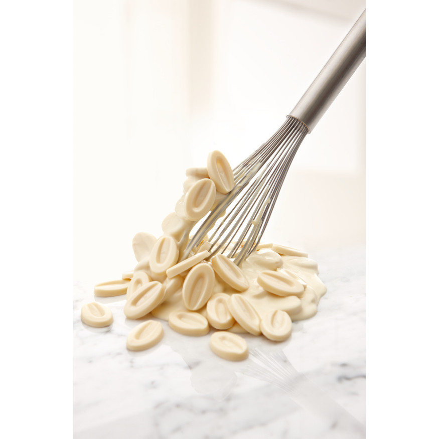 Sac de fèves chocolat blanc Ivoire 35% 1 kg - Valrhona