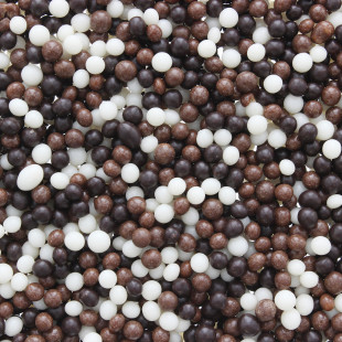 Décor à parsemer : perles en chocolat croustillantes crispie
