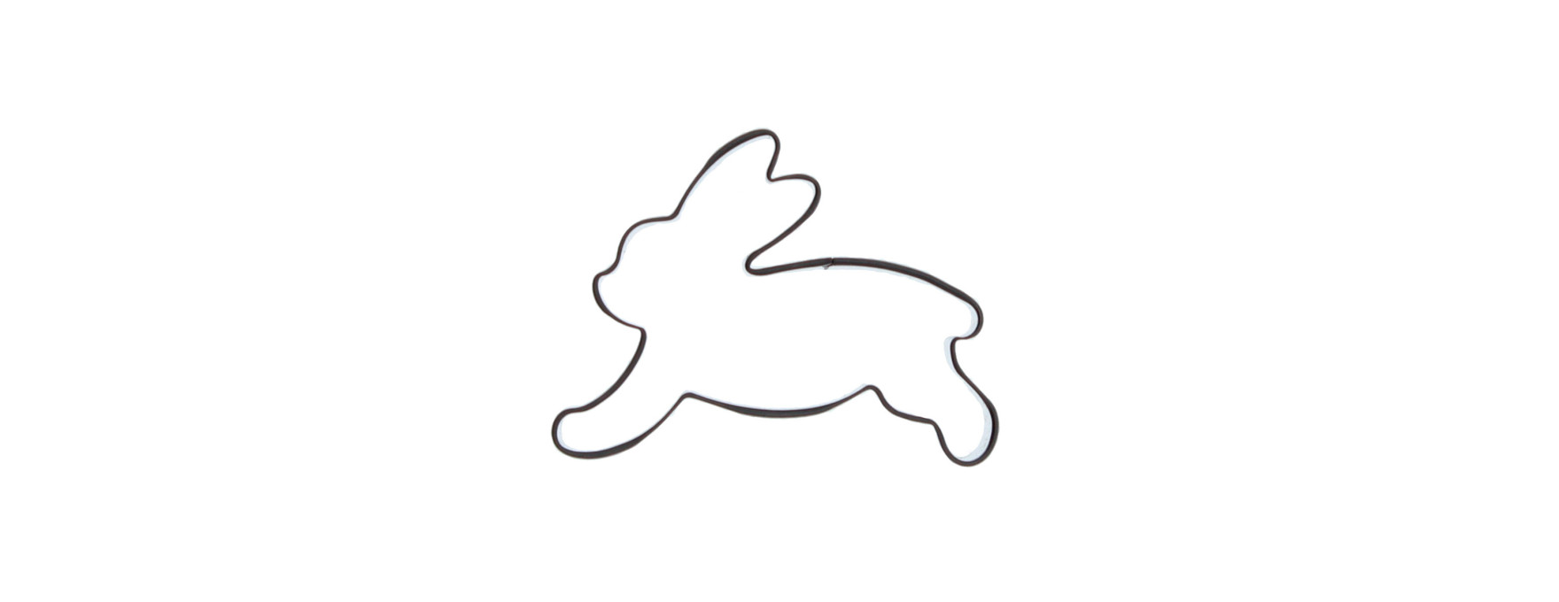 Emporte-pièce en inox lapin 6,5 cm - Birkmann