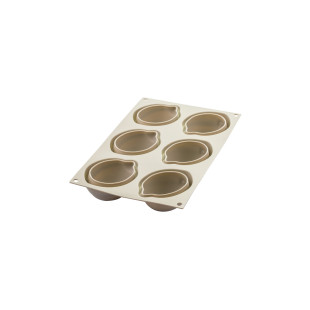 Moule en silicone 3D 6 Citrons - Silikomart
