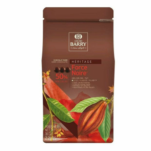 Chocolat noir Force Noire 50% 1 kg - Barry