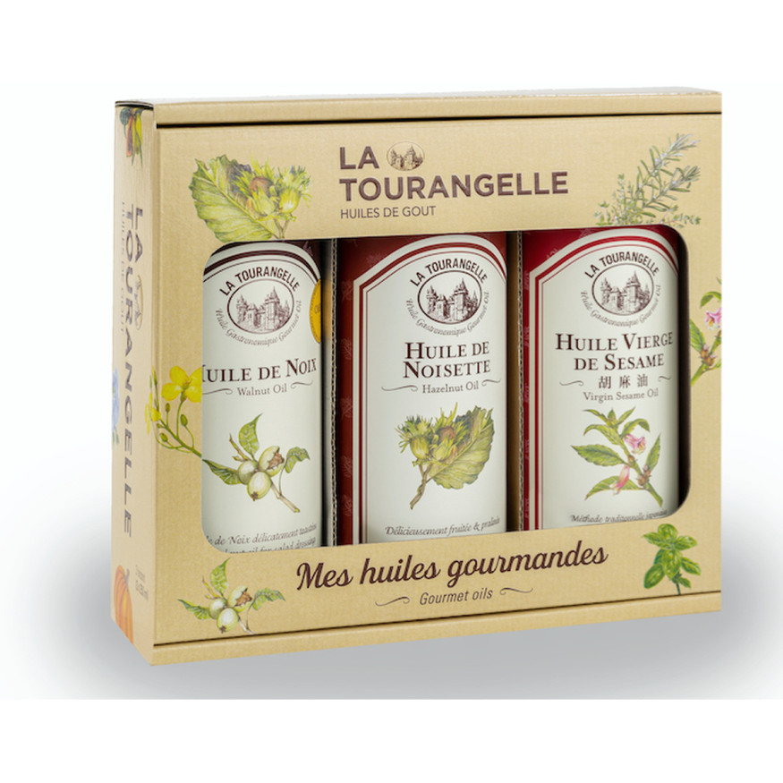 Coffret Huiles best seller : Noix, Noisettes et Sésame - La