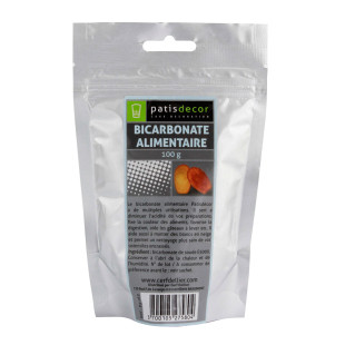 Bicarbonate de soude 100 gr - Patisdecor