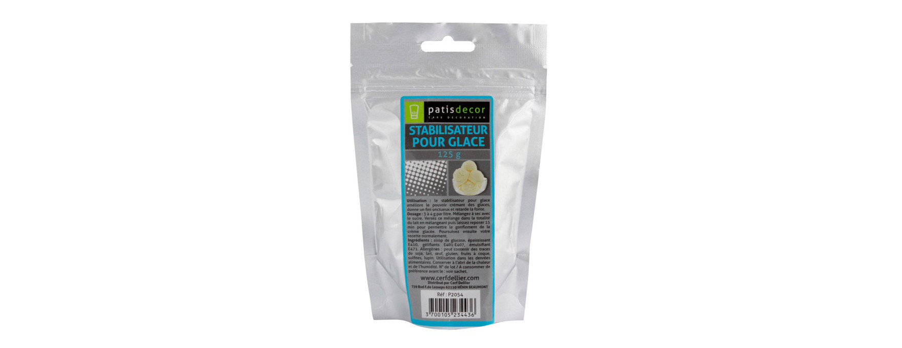 Stabilisateur pour glace 125 g - Patisdécor