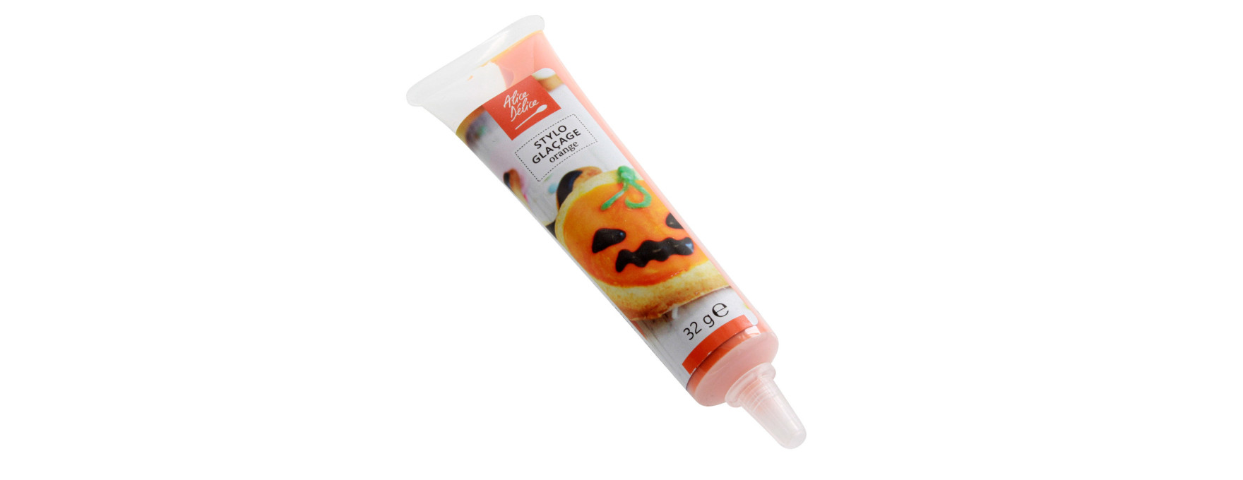 Stylo de glaçage pour décorer les biscuits orange 32 gr