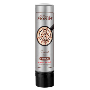 Sauce pour décoration l´Artiste : goût Cacao 150 ml - Monin Sauce pour décoration l´Artiste : goût Cacao 150 ml - Monin