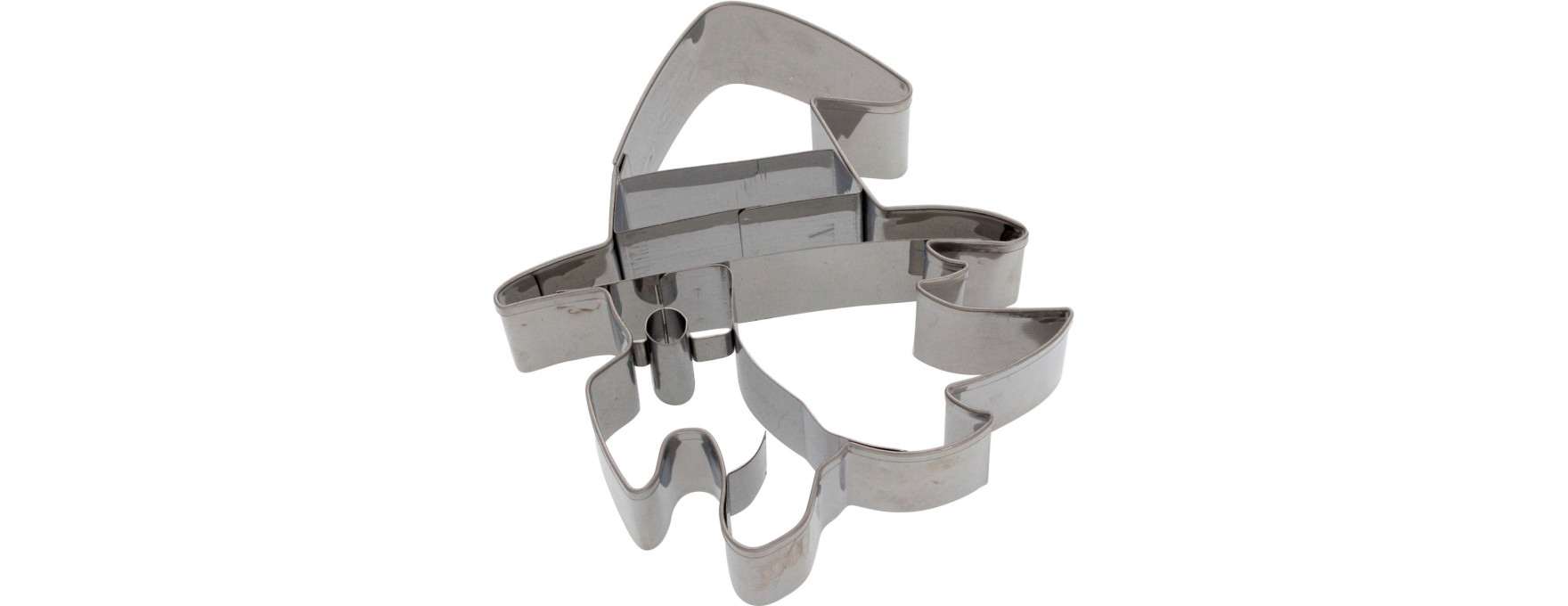Emporte-pièce en inox Halloween : sorcière 8 cm - Birkmann
