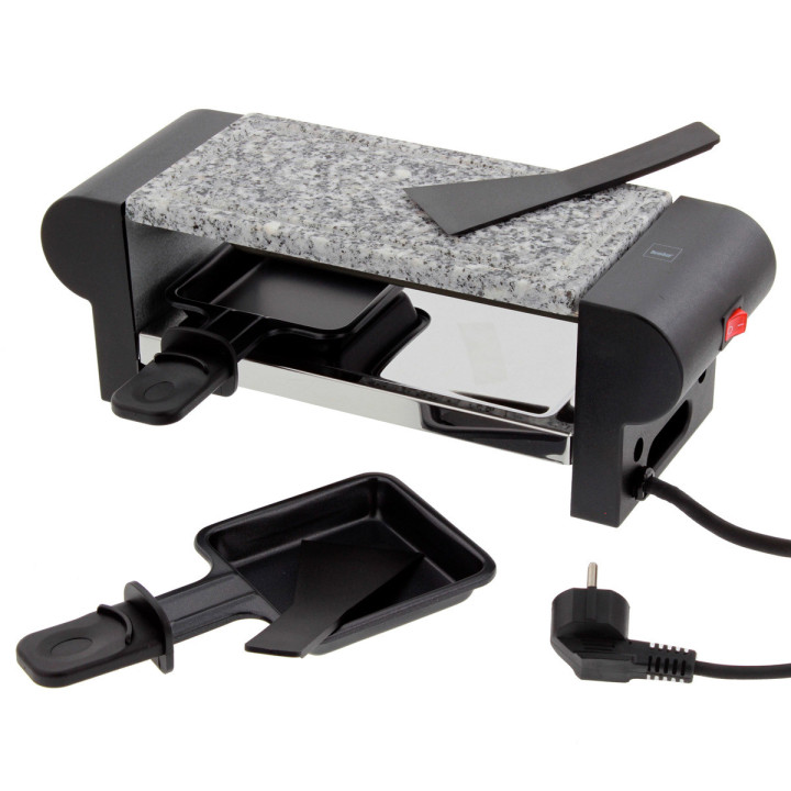Appareil à raclette électrique avec pierre 2 personnes  - Ke