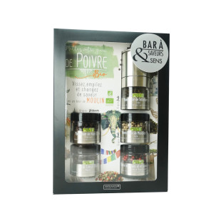 Bar à saveurs 5 poivres bio - Savor et Sens