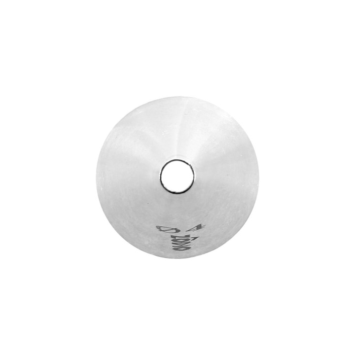 Douille en inox : ronde 4 mm