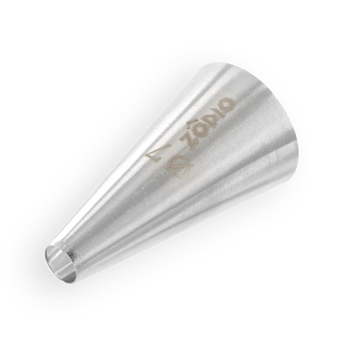 Douille en inox : ronde 7 mm