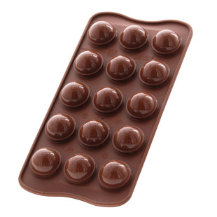 Moule à chocolat en silicone Tartufino - Silikomart