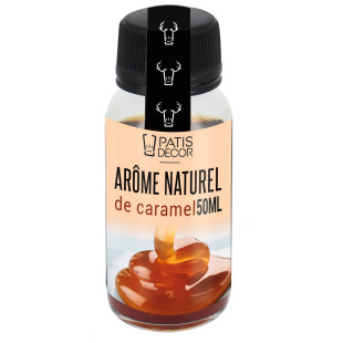 Arôme alimentaire naturel de caramel 50 ml - Patisdecor Arôme alimentaire naturel de caramel 50 ml - Patisdecor