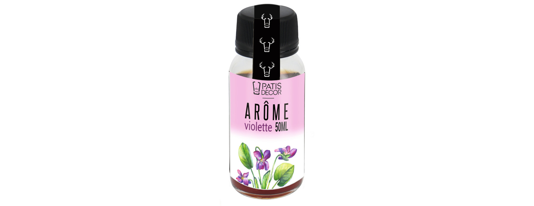 Arôme alimentaire naturel de violette 50 ml - Patisdecor
