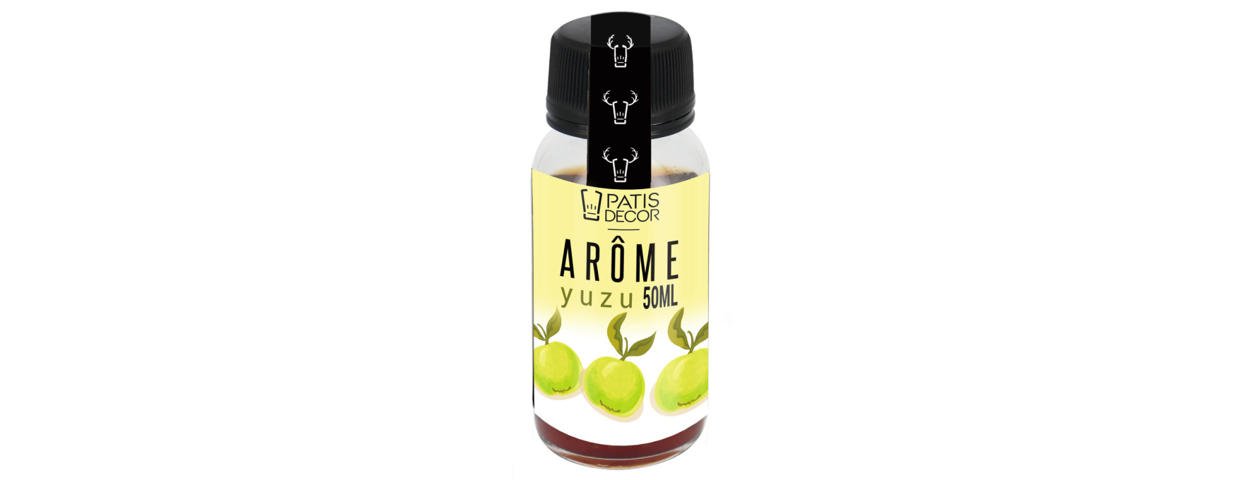 Arôme alimentaire naturel de yuzu 50 ml - Patisdecor