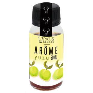 Arôme alimentaire naturel de yuzu 50 ml - Patisdecor Arôme alimentaire naturel de yuzu 50 ml - Patisdecor
