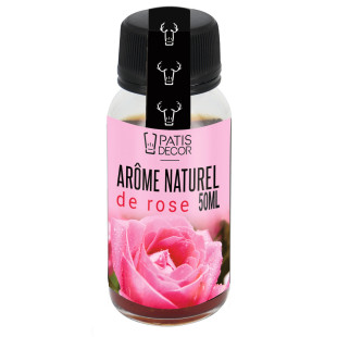 Arôme alimentaire naturel de rose 50 ml - Patisdecor