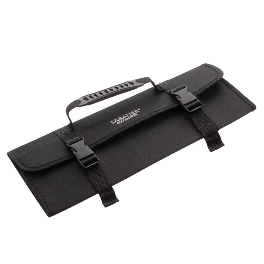 Mallette rangement couteaux noire vide 5 emplacements - Saba