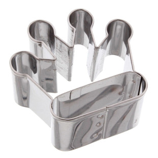 Emporte-pièce en inox couronne 5 cm - Birkmann