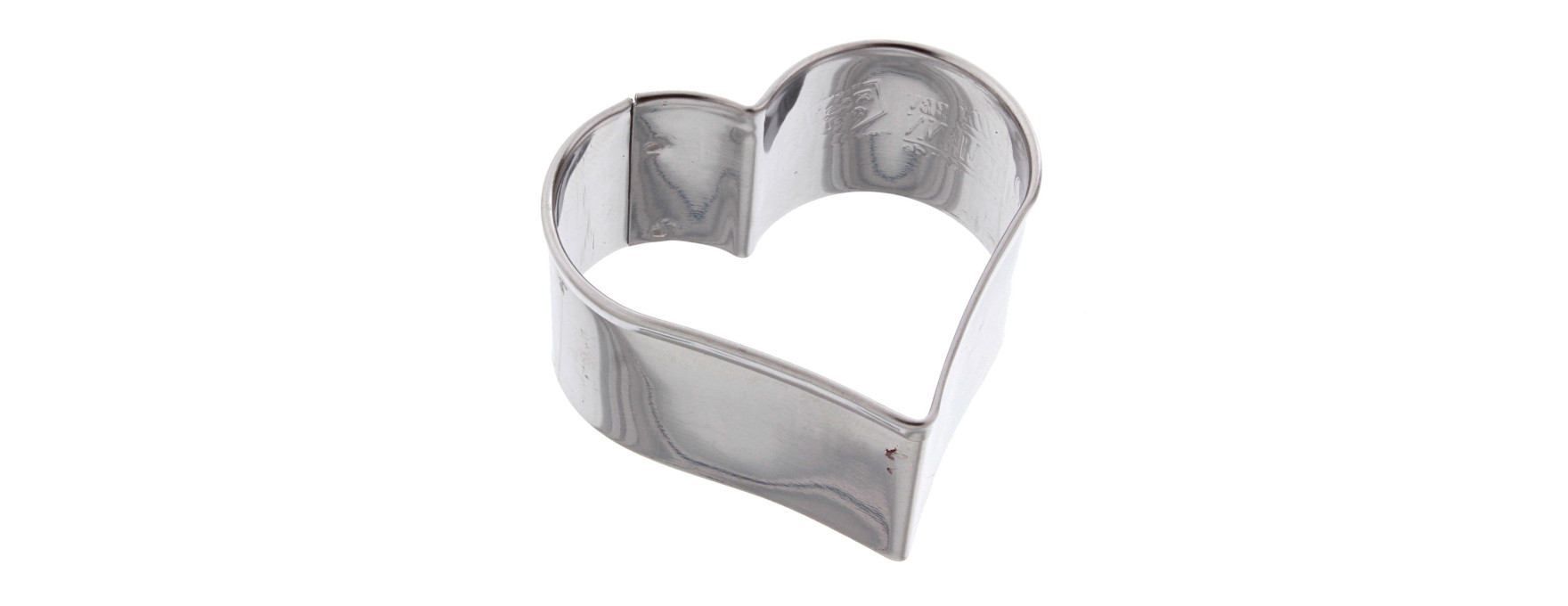 Emporte-pièce en inox coeur 4,5 cm - Birkmann