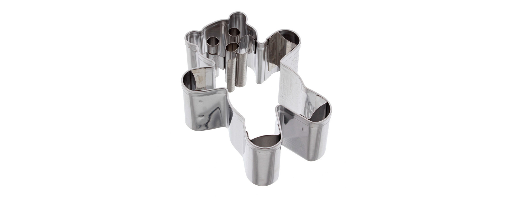 Emporte-pièce en inox nounours 6,5 cm - Birkmann