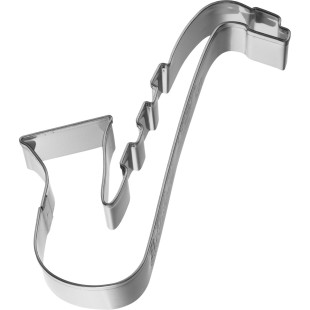 Emporte-pièce en inox saxophone 8 cm - Birkmann Emporte-pièce en inox saxophone 8 cm - Birkmann