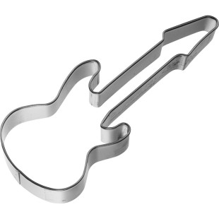 Emporte-pièce en inox guitare électrique 10 cm - Birkmann