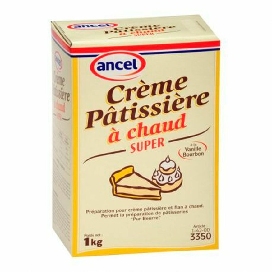 Préparation pour crème pâtissière à chaud Super 1 kg - Ancel