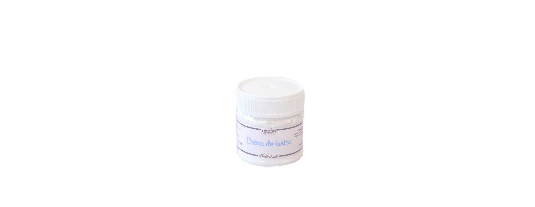 Crème de tartre 30 gr - Trésors de Chefs