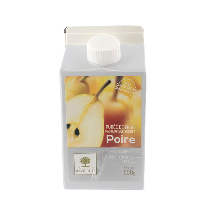 Purée de poire 500 ml - Ravifruit