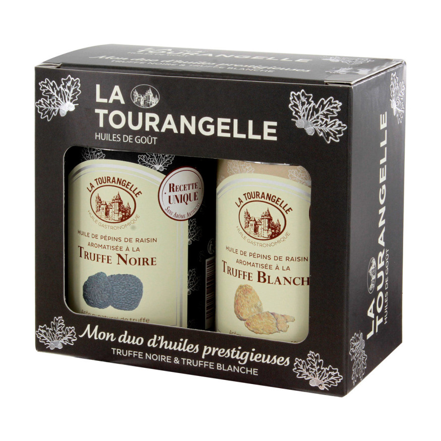 Duo de Truffe Noire et Blanche 2*125ml - La Tourangelle