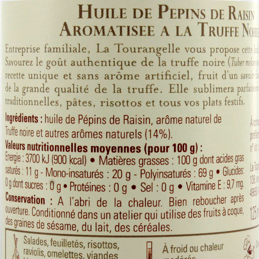 Duo de Truffe Noire et Blanche 2*125ml - La Tourangelle