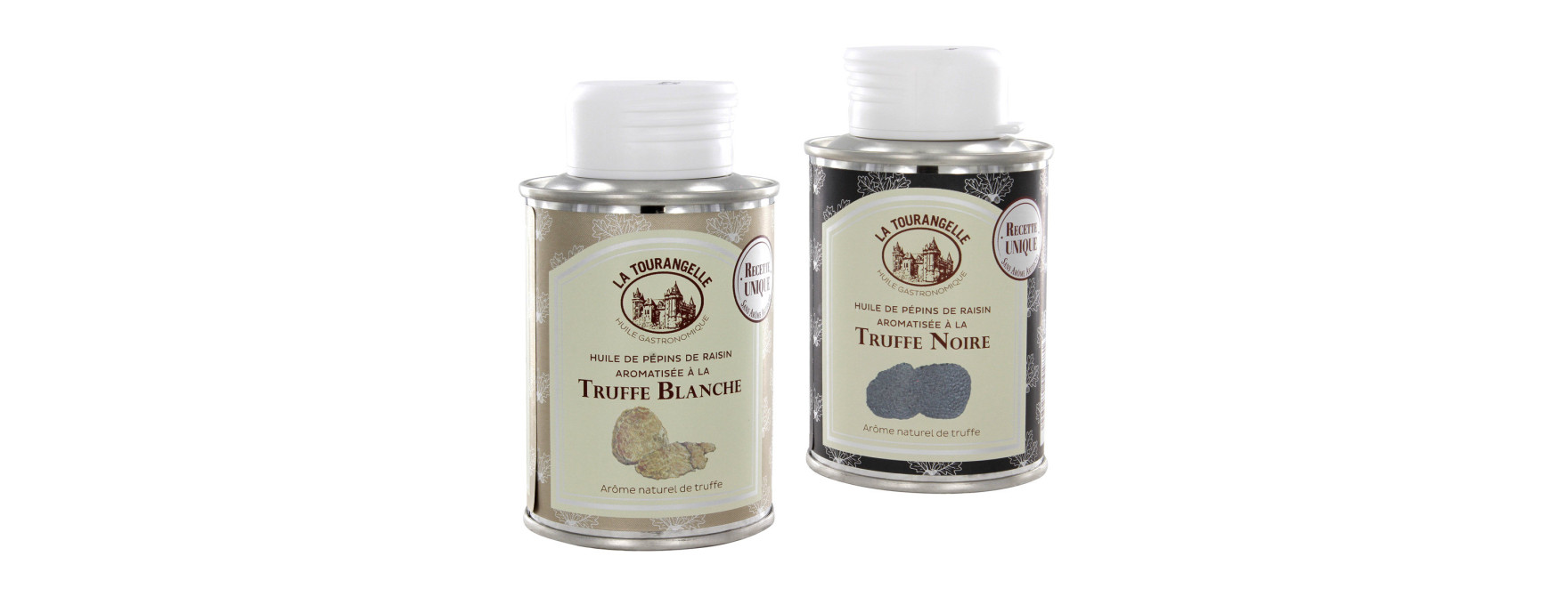 Duo de Truffe Noire et Blanche 2*125ml - La Tourangelle