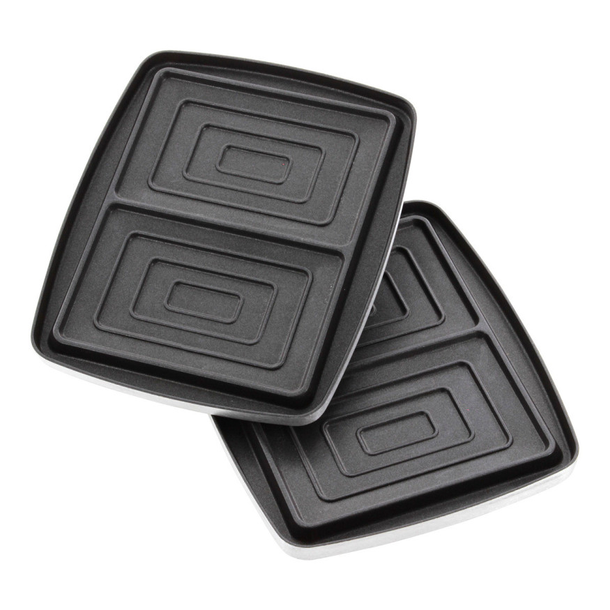 Accessoire : plaques antiadhérentes 2 croque-monsieurs pour 