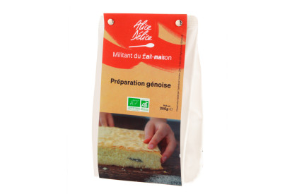 Préparation génoise bio sans gluten 250 gr - Alice Délice Préparation génoise bio sans gluten 250 gr - Alice Délice