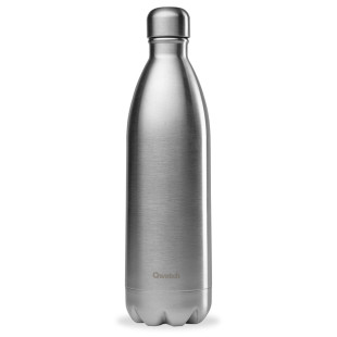 Bouteille isotherme inox 1 litre- Qwetch Bouteille isotherme inox 1 litre- Qwetch