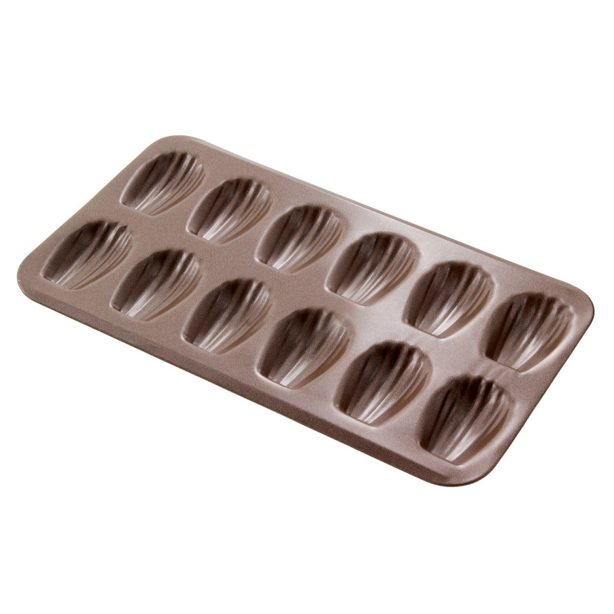 Moule 12 madeleines anti adhérent 39 cm - Alice Délice
