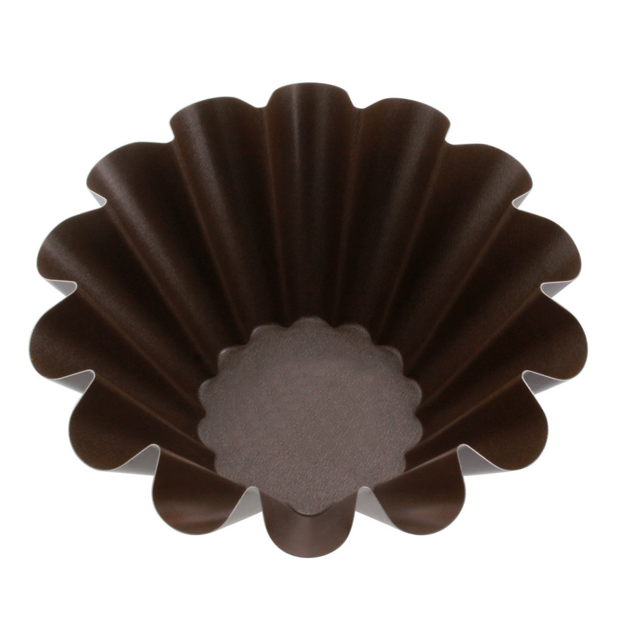 Moule à brioche en métal anti adhérent 4/6 parts 22 cm - Ali