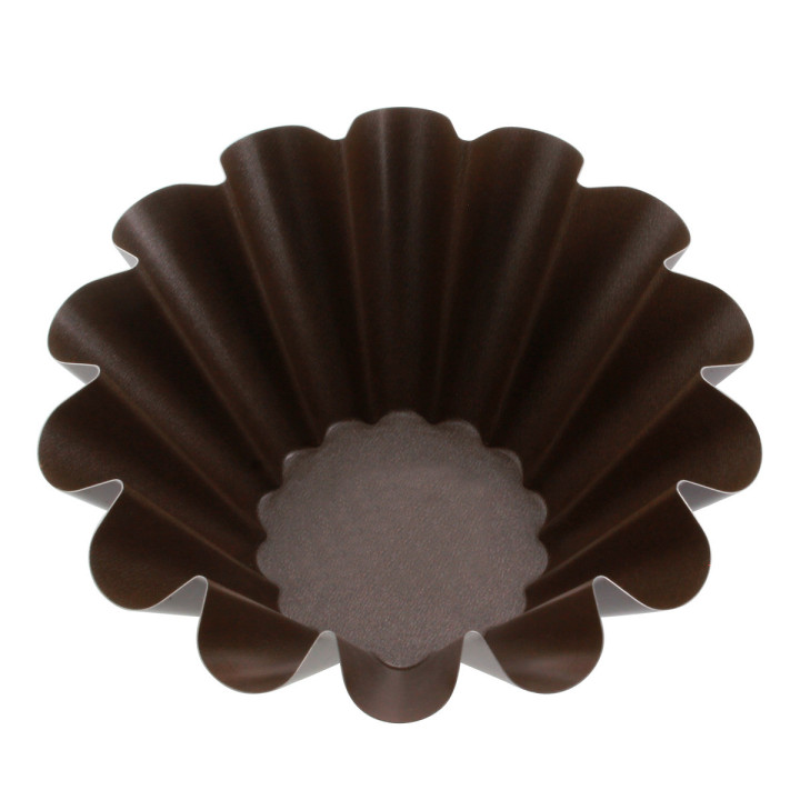 Moule à brioche en métal anti adhérent 4/6 parts 22 cm - Ali