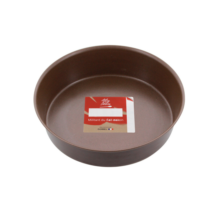 Moule à manqué en métal anti adhérent 4/6 parts 20 cm - Alic